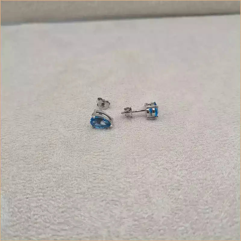 Boucles d'oreilles en topaze "EIST9"