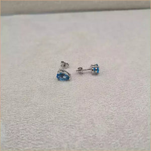 Boucles d'oreilles en topaze "EIST9"