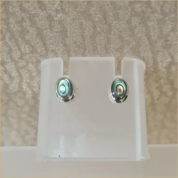 Boucles d’oreilles clous en abalone “EN1099.A