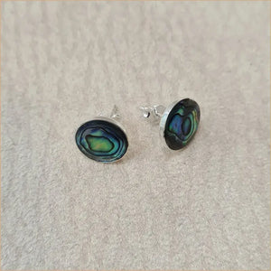 Boucles d'oreilles clous en abalone "EN1080.A"