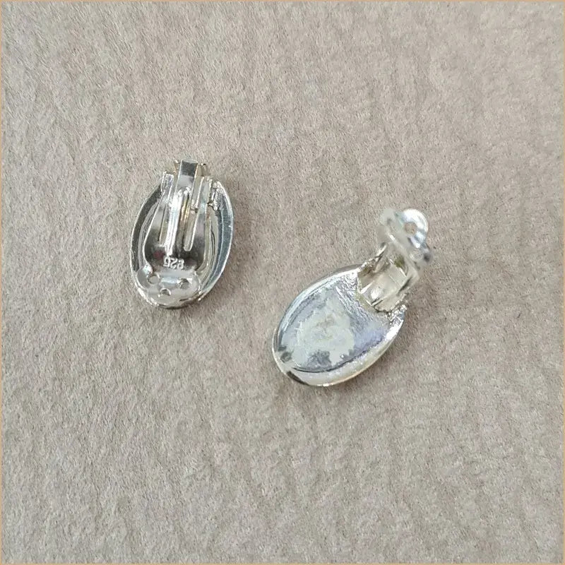 Boucles d’oreilles clips en abalone “EN1089.A”