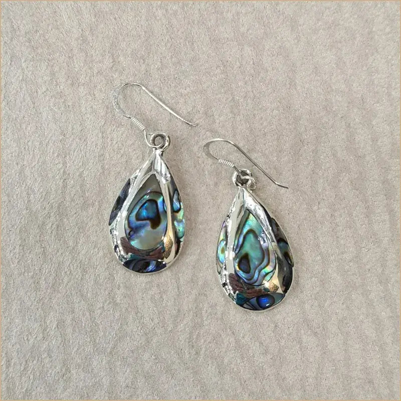 Boucles d’oreilles en abalone “EN1094.A”