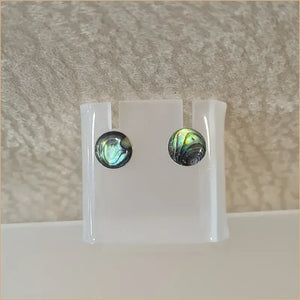 Boucles d’oreilles clous en abalone “EN1100.A"