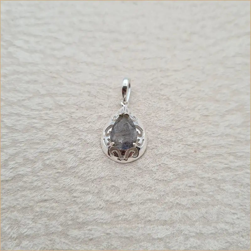 Pendentif labradorite goutte "PI1026.L"