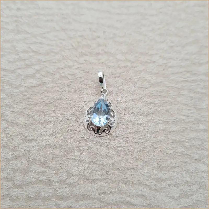 Pendentif topaze goutte "PI1027.T"