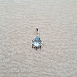 Pendentif topaze goutte "PI1027.T"