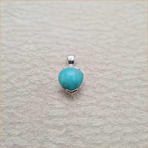Pendentif turquoise coeur "PI1030.Y"