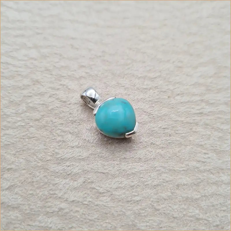 Pendentif turquoise coeur "PI1030.Y"