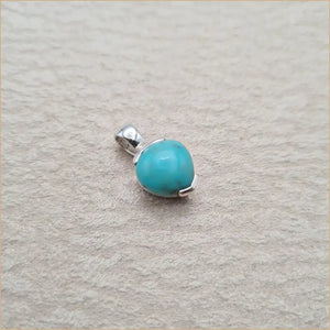 Pendentif turquoise coeur "PI1030.Y"