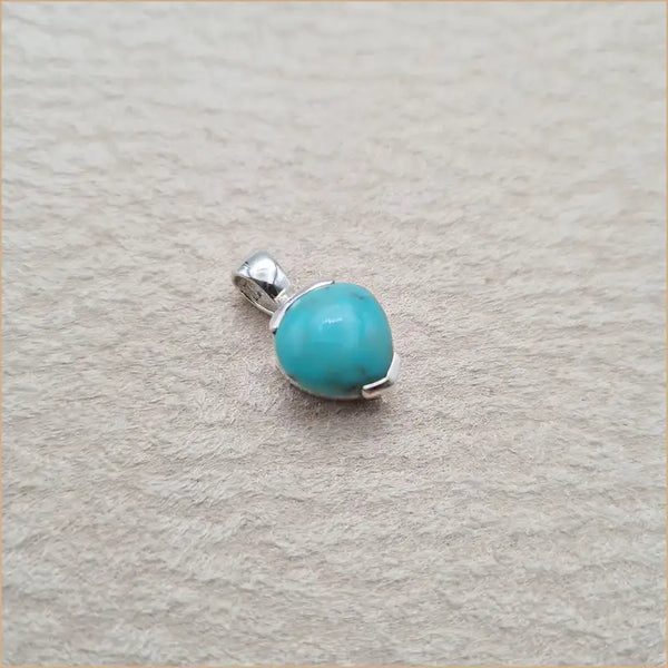 Pendentif turquoise coeur "PI1030.Y"