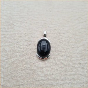 Pendentif onyx ovale "PI1035.O"