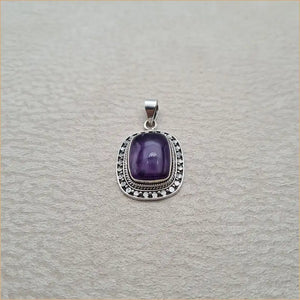 Pendentif améthyste "PI1047.A"