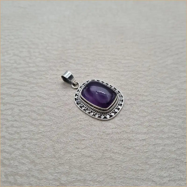 Pendentif améthyste "PI1047.A"