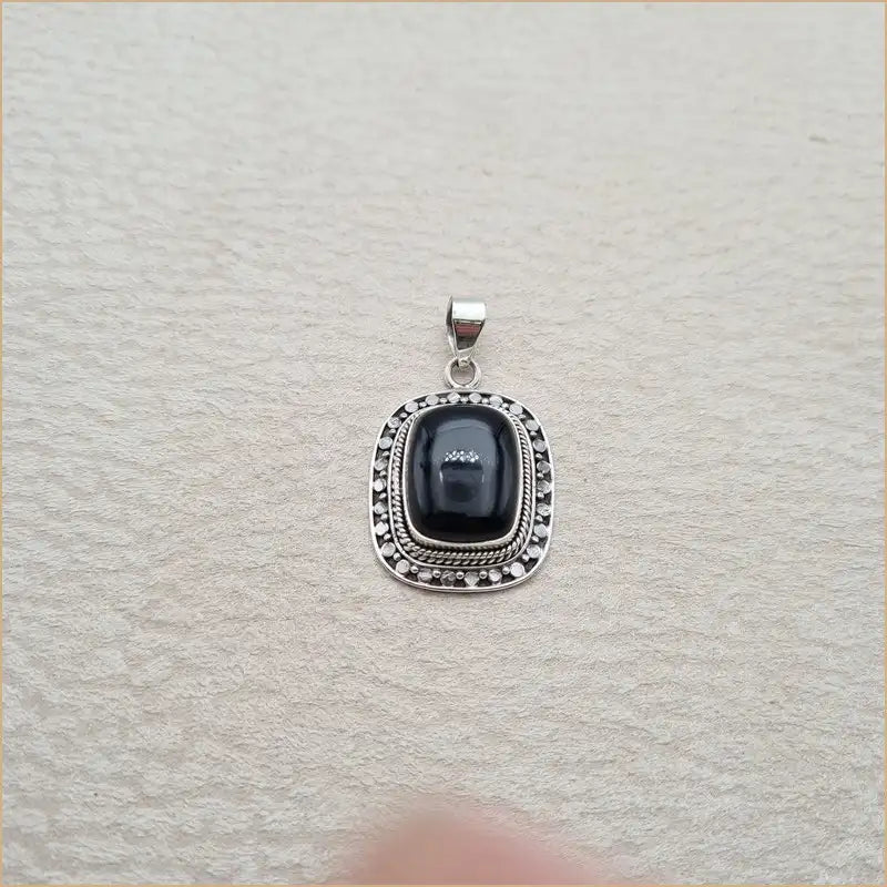 Pendentif onyx "PI1047.O"