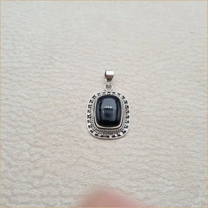 Pendentif onyx "PI1047.O"