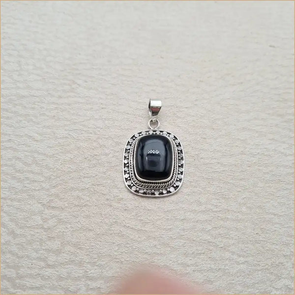 Pendentif onyx "PI1047.O"