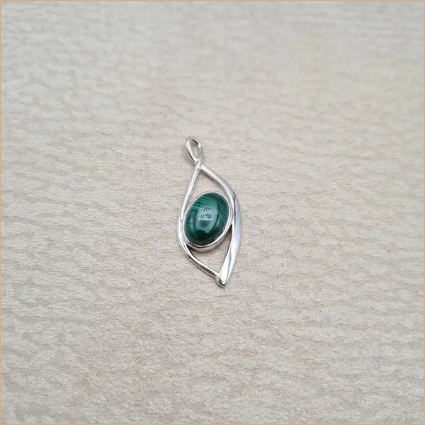 Pendentif malachite "PI1056.M"