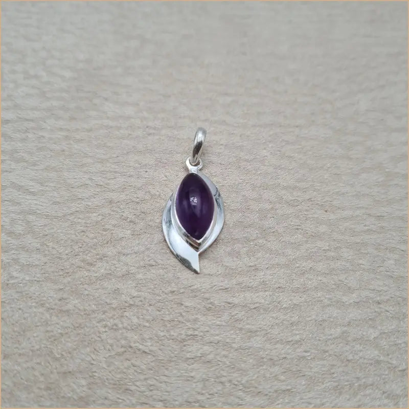 Pendentif améthyste "PI1063.A"