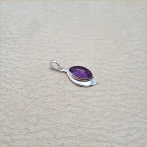 Pendentif améthyste "PI1063.A"