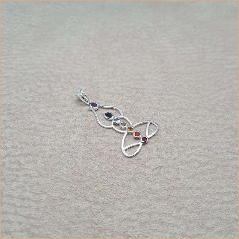 Pendentif 7 chakras "PI1086"