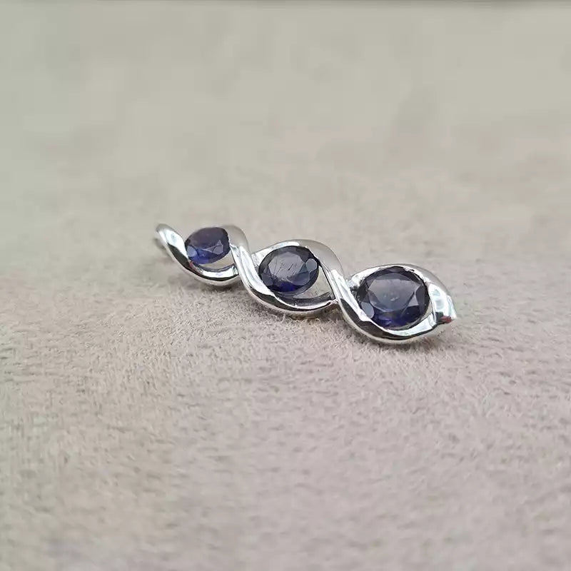 Pendentif iolite "PI1203.I"