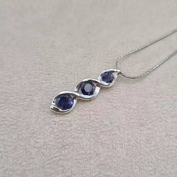 Pendentif iolite "PI1203.I"