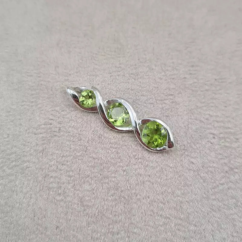 Pendentif péridot "PI1203.X"