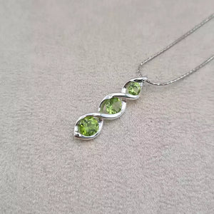Pendentif péridot "PI1203.X"