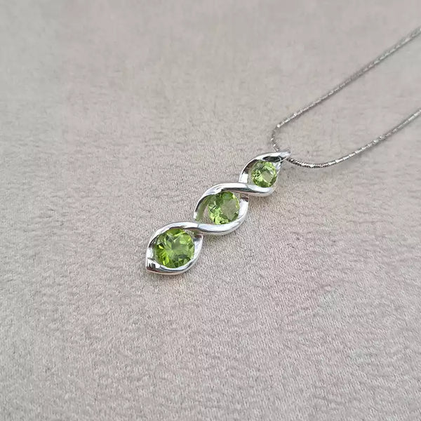 Pendentif péridot "PI1203.X"