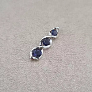 Pendentif iolite "PI1203.I"