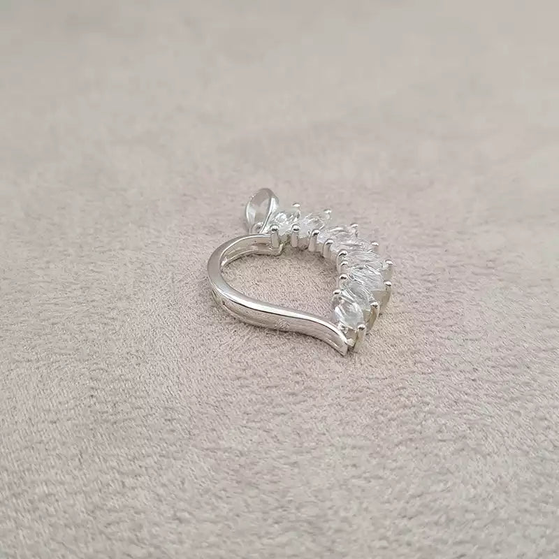 Pendentif cristal de roche "PI1205.CR"