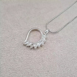 Pendentif cristal de roche "PI1205.CR"