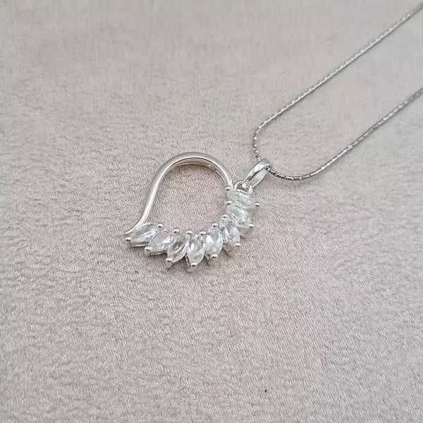 Pendentif cristal de roche "PI1205.CR"