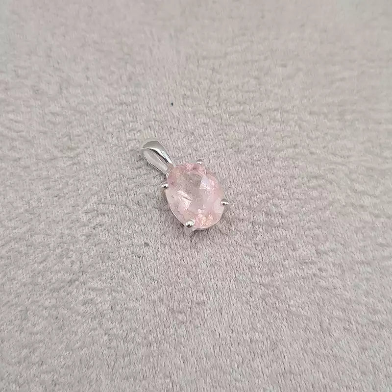 Pendentif morganite cut "PI1207"