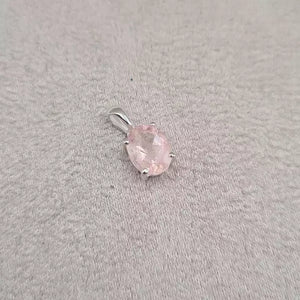 Pendentif morganite cut "PI1207"