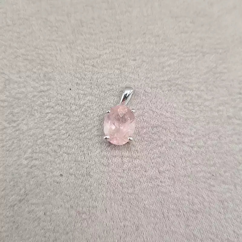 Pendentif morganite cut "PI1207"