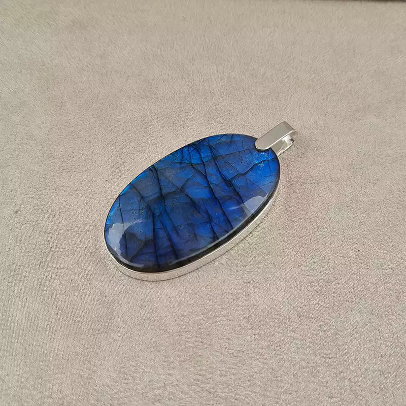 Pendentif ovale labradorite "PI1209.C"
