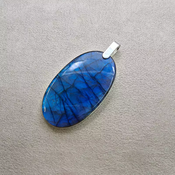 Pendentif ovale labradorite "PI1209.C"