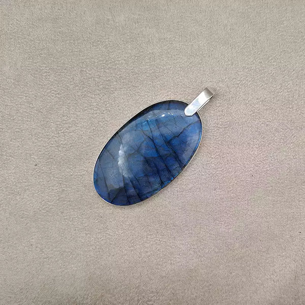 Pendentif ovale labradorite "PI1209.C"