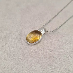 Pendentif citrine "PI1211.C"