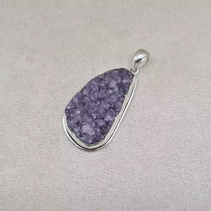 Pendentif améthyste brute "PI1212"