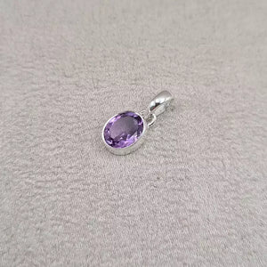 Pendentif améthyste "PI1218.A"