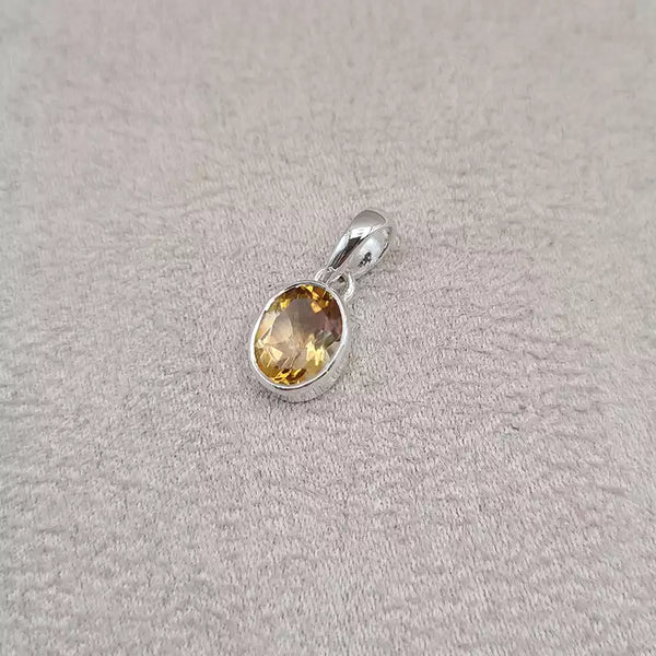 Pendentif citrine "PI1218.C"
