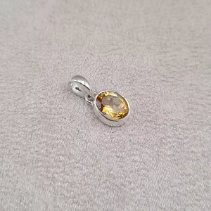 Pendentif citrine "PI1218.C"