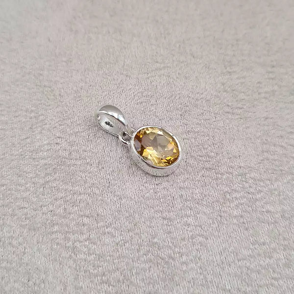 Pendentif citrine "PI1218.C"