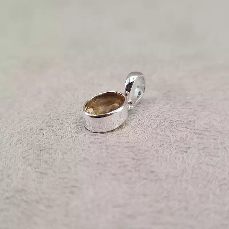 Pendentif citrine "PI1218.C"