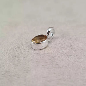 Pendentif citrine "PI1218.C"