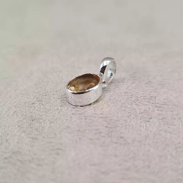 Pendentif citrine "PI1218.C"