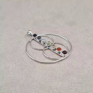 Pendentif 7 chakras "PI1227"