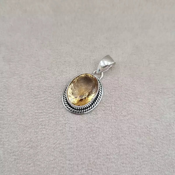 Pendentif citrine "PI1235.C"